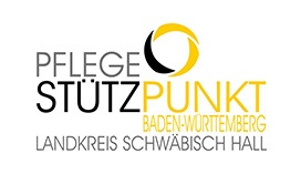 Zu sehen ist das Logo des Pflegestützpunkts.